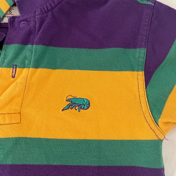 Perlis New Orleans Mardi Gras shirt kids size small - Picture 3 of 4